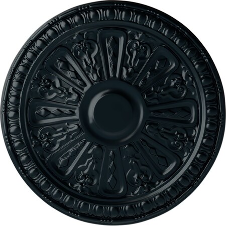 Raymond Ceiling Medallion (Fits Canopies up to 5 3/8"), Hand-Painted Night Shade, 18"OD x 1 1/4"P